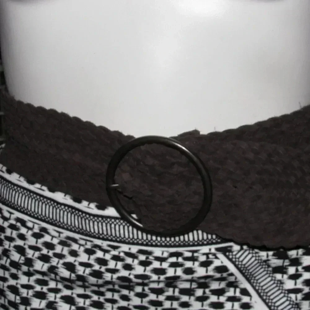 Brown Women’s Multi-Buckle Slot Belt Length 40